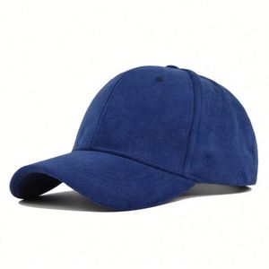 Custom Label Embroidery Logo Women Men Vintage <b>Baseball</b> <b>Cap</b> Classic Suede Adjustable <b>Plain</b> Hat Fall Winter Promotion Gift - Product Image 2