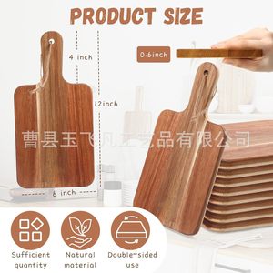 ชุดเขียงไม้ยูเฟยฟาน ด้ามจับไม้กระถินณรงค์ สำหรับถาดเสิร์ฟในครัว - Product Image 3