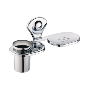 Ensemble de quincaillerie de salle de bain traditionnelle personnalisée en acier inoxydable noirci et en aluminium avec porte-savon pour les commandes OEM et ODM - Product Image 6
