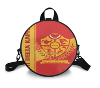 Sac rond en PU pour femme de la sororité Sigma Gamma Rho, sac de shopping réutilisable en tissu, sac de week-end de haute qualité