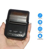 Printer Thermal Mini Portabel Nirkabel 58mm Android dengan 300dpi 32MB USB BT HCC-T12