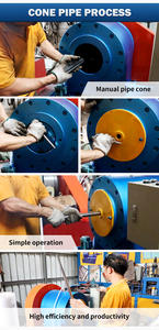 Einfach zu Bedienende Runde Metallrohr-Verjüngungsmaschine zur Durchmesserreduzierung und Rohrenden-Formung Thailand - Product Image 4