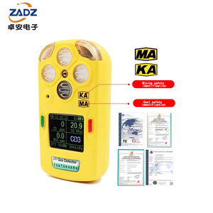 Détecteur <span class=keywords><strong>de</strong></span> gaz portable 4 en 1 avec capteurs combustibles et toxiques personnalisables - Product Image 5