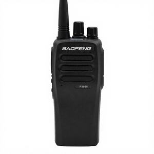 BF-P3688 10W Automatic Security Handheld Two-channel Analog <b>Walkie</b>-<b>talkie</b> IPX-1 Waterproof UHF 1500-2000mAh Battery Black - Product Image 1