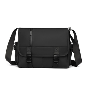 Custom Logo Business <b>Men</b> Cross Body <b>Bag</b> 's Messenger Waterproof Outdoor Single Shoulder <b>Men's</b> Casual Zipper Closure - Product Image 3