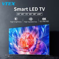 100 pouces grande taille Full Hd Led Tv 4K double verre trempé 120Hz Smart Television Led Tv Smart Android Flat Tv