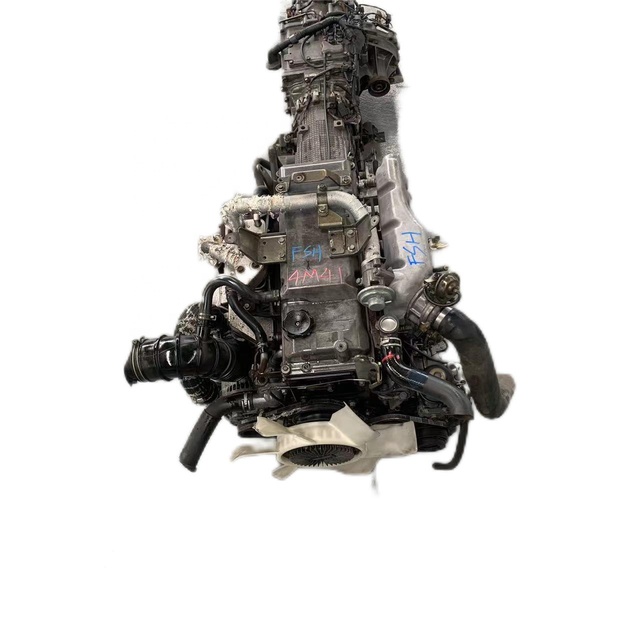 High End 4M41T Euro 3 Used diesel Engine for Mitsubishi SUVs with Line Pumps
