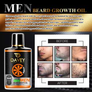 Набор для роста бороды DR.DAVEY <span class=keywords><strong>just</strong></span> for men, 100% чистое и натуральное масло для роста бороды + Сыворотка для бороды - Product Image 4