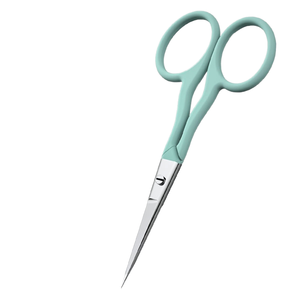 Tijeras de Manicura Profesionales Curvas de Acero Inoxidable para Diestros, Herramienta de Precisión para Recortar Cutículas, Duraderas y Elegantes - Product Image 1