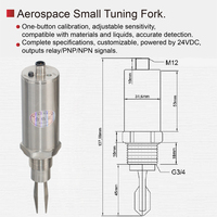 Dispositif alarme niveau eau avec connecteur aviation interrupteur niveau liquide capteur 45mm diapason