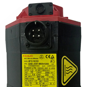 มอเตอร์เซอร์โว AC FANUC รุ่น A06B-2047-B605 มือสองที่ผ่านการทดสอบแล้ว - Product Image 2
