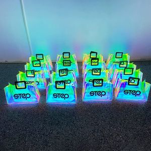 Sac fourre-tout en plastique <span class=keywords><strong>de</strong></span> style moderne avec logo personnalisé pour porte-<span class=keywords><strong>bouteille</strong></span> <span class=keywords><strong>de</strong></span> champagne, <span class=keywords><strong>de</strong></span> <span class=keywords><strong>bière</strong></span>, <span class=keywords><strong>de</strong></span> cola et <span class=keywords><strong>de</strong></span> LED pour fête en plein air, discothèque, bar - Product Image 5