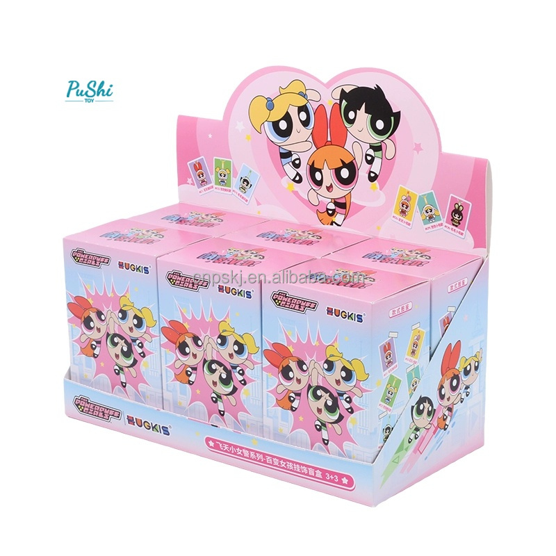 Authentic MINIISO Powerpuff Girls Variety Girl Vinyl Face Plush