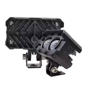 Sistema de Iluminación LED de 20W para Motocicleta, Foco LED de 2SMD, Luz Dual de Aluminio, Luz de Trabajo Industrial para Oficina, 12V 6000K Universal - Product Image 1