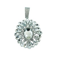 PD3106 Collier ras du cou élégant et de haute qualité, style designer luxe léger, avec cristaux en alliage en forme de goutte d'eau et colorés