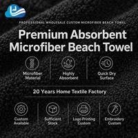 Serviette de plage pour adultes en microfibre personnalisée Cloudland, imprimée par sublimation, séchage rapide, légère, ultra-douce, sans sable, ultra-absorbante