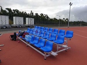 Gradas de aluminio para estadios de fútbol de 4 filas Gradas de asientos Asiento Gradas de aluminio de 2 filas Gradas - Product Image 5