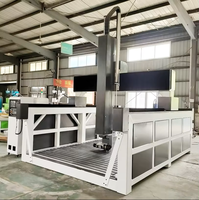 Routeur CNC 5 axes avec tête rotative ATC pour la sculpture, la gravure et la découpe 3D du bois, de la mousse, de l'EPS, du polystyrène et du plâtre