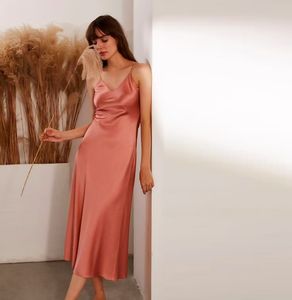 Commercio all'ingrosso di <span class=keywords><strong>seta</strong></span> 100% lunga lunghezza abbigliamento da notte di <span class=keywords><strong>seta</strong></span> di gelso camicia da notte in <span class=keywords><strong>seta</strong></span> vestito da donna 19mm/22mm - Product Image 4