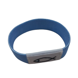 13.56MHZ Waterproof Customized 170*15mm Nfc Elastic Wristband <strong>Daily</strong> Bible Verse Bracelet French <strong>Daily</strong> Bible - Product Image 2