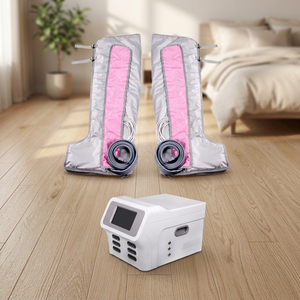compact pressotherapy lymph drainage system heating vibration eye <b>massage</b> function full body <b>massage</b> <b>machine</b> - Product Image 1