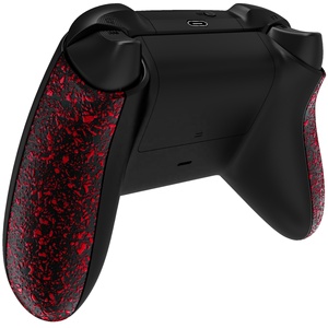 Textured Red Non-Slip Improvement Back Panels Accessories Replacement Side Rail Shell <b>Controller</b> <b>Grip</b> Cover for Xbox Series X S - Product Image 3