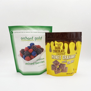 Bolsa <span class=keywords><strong>de</strong></span> Mylar Personalizada, Ecológica, Reutilizable, con Cierre, para Envasado <span class=keywords><strong>de</strong></span> Cereales Mixtos, Frutos Secos y Aperitivos - Product Image 4