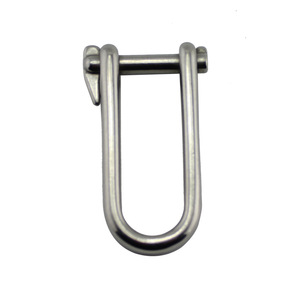 Grillete en D de acero inoxidable 316 de 5 mm con pasador de seguridad para gestión de cuerdas - Product Image 5