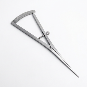 Calibre Droit Manuel de 7 Pouces pour Cartographie Osseuse, Échelle de Mesure de Précision 0-40mm, Acier Inoxydable Allemand, Poignée Ergonomique - Product Image 1