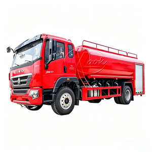 Camión Cisterna de Agua Contra Incendios Howo de Alta Calidad y Gran Capacidad (12 CBM) en Venta - Product Image 1