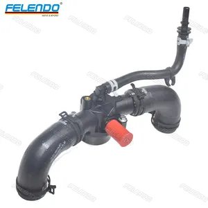 FELENDO Auto Parts LR022690 Water Outlet Connection Hose for Land Rover Vogue L322 02-09 10-12 4.4L V8 Diesel