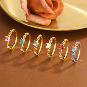 Anillo de Plata 925 con Circonita CZ, Anillo de Boda, Compromiso, Promesa para Mujer, Joyería Fina - Product Image 1