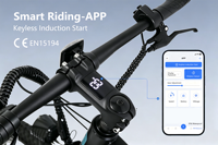 Bicicleta Eléctrica de Montaña Nueva a Bajo Precio, Suspensión, 250W 500W, Neumáticos Anchos, Elektro Fahrrad, Bicicleta Eléctrica para Adultos