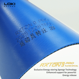 Caoutchouc <span class=keywords><strong>de</strong></span> ping-pong Loki Rxton 9Pro Player-special, éponge Loxa 2,1 mm, haute vitesse et rotation, caoutchouc <span class=keywords><strong>de</strong></span> <span class=keywords><strong>tennis</strong></span> <span class=keywords><strong>de</strong></span> <span class=keywords><strong>table</strong></span> pour jeu offensif - Product Image 2