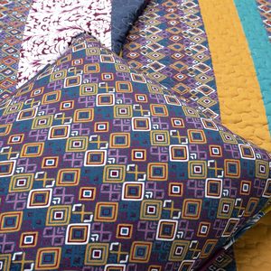 Hot Bán Khăn Trải Giường Bộ Đồ Giường Tấm Đặt Dân tộc Twin Nữ Hoàng Vua Bông Phòng Giường Quilt Bộ Đồ Giường Bộ - Product Image 5