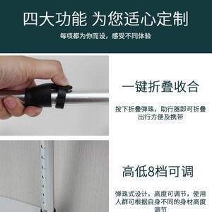 Aluminum Alloy <b>Folding</b> <b>Walker</b> Anti Slip Rehabilitation Walking Aid For Fracture Toilet Use - Product Image 4