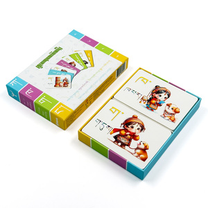 Miễn Phí Mẫu Tùy Chỉnh Trẻ Em Học Tập Giáo Dục Arabic Thẻ Flash Từ Thẻ Nhận thức Chất Lượng Cao Bộ Nhớ Flash Thẻ Trò Chơi - Product Image 4