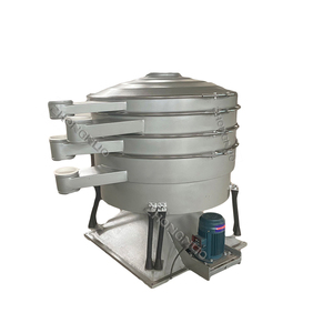 Máquina Tamizadora Vibratoria Asistida por Motor de PVC y Acero Inoxidable para Procesamiento de Alimentos y Tamizado de Granulados - Product Image 4