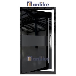 Portes pivotantes en aluminium de style Offre Spéciale de l'Italie pour les grandes portes de sécurité extérieures de villa - Product Image 2