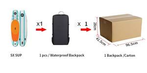 Tabla de Paddle Surf Inflable Plegable YIZHI (SUP) de PVC/EVA - Diseño Portátil de Una Sola Aleta, Capacidad de Carga de 200 kg, 12 kg - Product Image 2