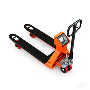 550Mm/685Mm Scale <b>Pallet</b> Trucks, Manual <b>Pallet</b> Trucks, 2000Kg, Fork Width Customizable, 2-Ton Manual Forklift With Weighing - Product Image 2
