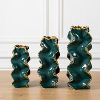 Vente directe d'usine, vase en céramique chinois, salon, table à manger, table basse, bureau, arrangement floral, plante hydroponique, maison