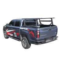 Support de marchepieds en aluminium réglable en hauteur et en largeur, installation sans perçage, fixation par pince, résistant à la rouille, durable, pour benne de camion, personnalisable