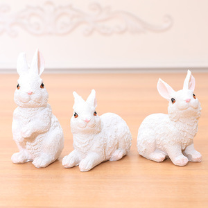 Mignon lapin de Pâques en forme d'animal pot de fleur décoration cadeau de jardin adapté aux enfants article - Product Image 3