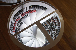 Intelligent Automatic Temperature-<b>controlled</b> Underground Wine Cellar with a Built-in Circular Storage Display Area Non-standard - Product Image 3