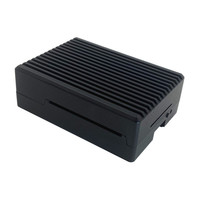 Harga pabrik casing pelindung cangkang paduan aluminium untuk Raspberry Pi 5 papan pengembangan