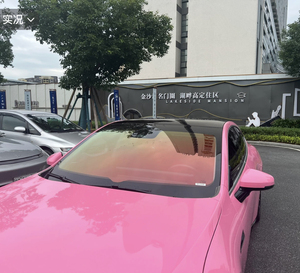 Pellicola Oscurante per Auto Effetto Camaleonte Rosa Fantasma Ultra-Trasparente con Alta Protezione dal Calore, Pellicola per Finestrini in Nano Ceramica - Product Image 4