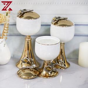 Accueil <span class=keywords><strong>nain</strong></span> support base en métal couverture calla lily décoration exquise maison - Product Image 3