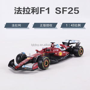 Modellino <span class=keywords><strong>Auto</strong></span> in Scala 1:43 <span class=keywords><strong>Bburago</strong></span> 2025 F1 Ferrari SF25 Red Bull RB21 Mercedes-Benz W16e in Metallo Pressofuso con Casco per Decorazione - Product Image 2