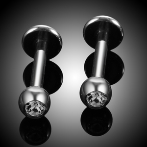 10 pz filo esternamente con strass Labret <span class=keywords><strong>anello</strong></span> con labbro Monroe <span class=keywords><strong>piercing</strong></span> titanio trago elica <span class=keywords><strong>Piercing</strong></span> gioielli Sexy per ragazze 16G - Product Image 6